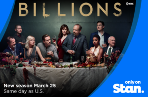 New Shows only on Stan - Billions