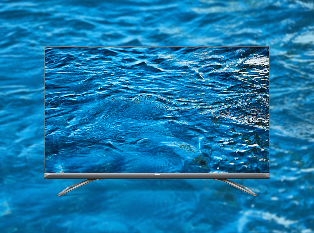 ULED 8K TV water on screen