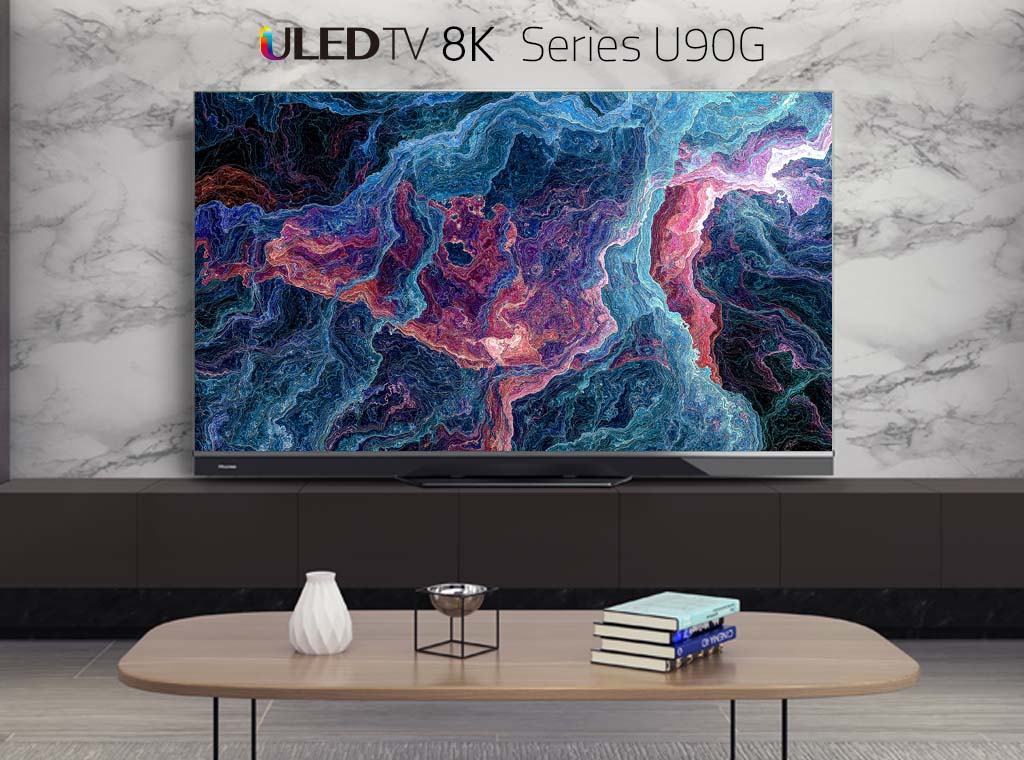 The Hisense ULED TV 8K Series U90G
