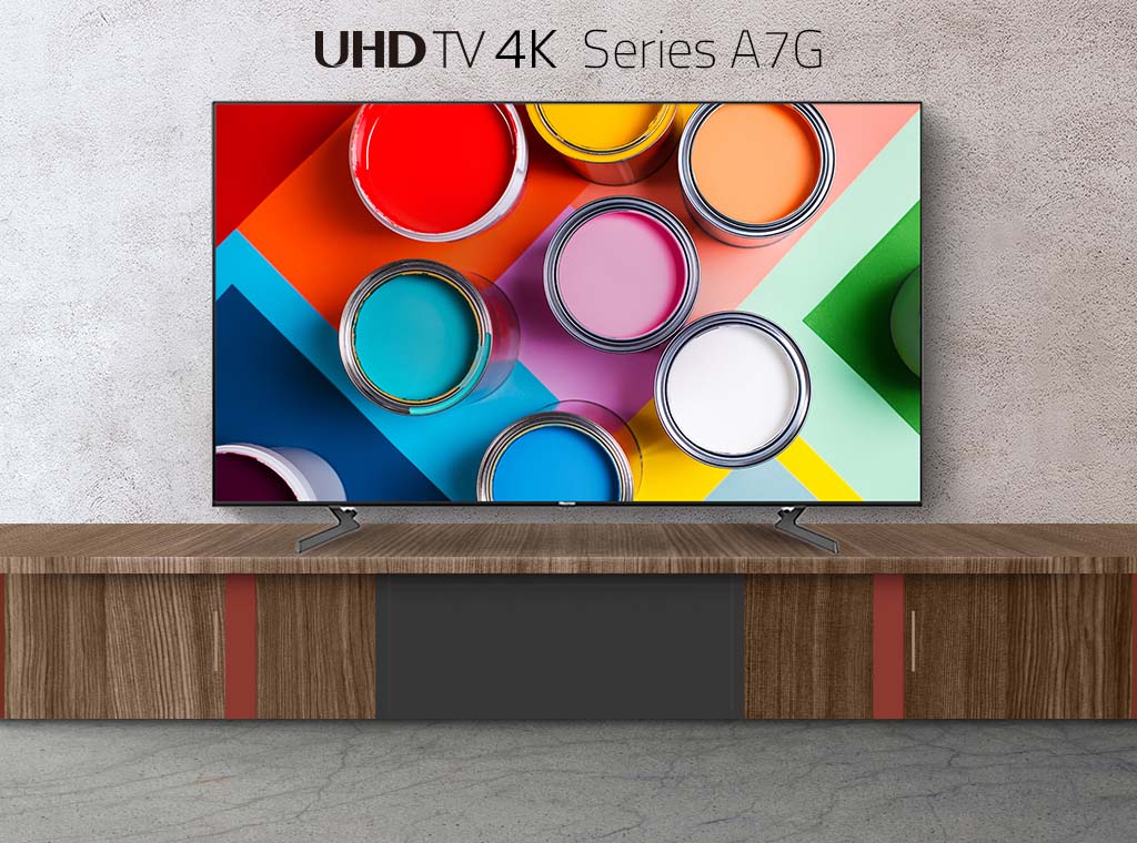 The Hisense UHD TV 4K Series A7G