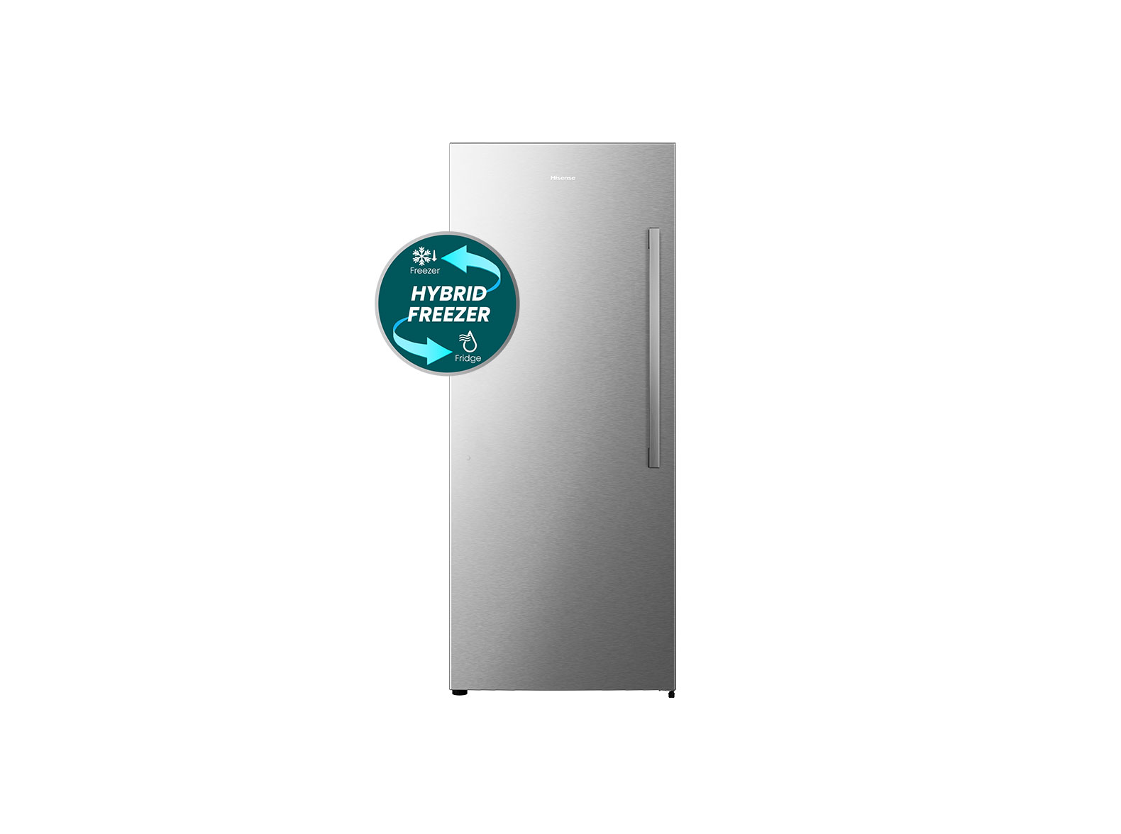 1- Door White Freezer 254L