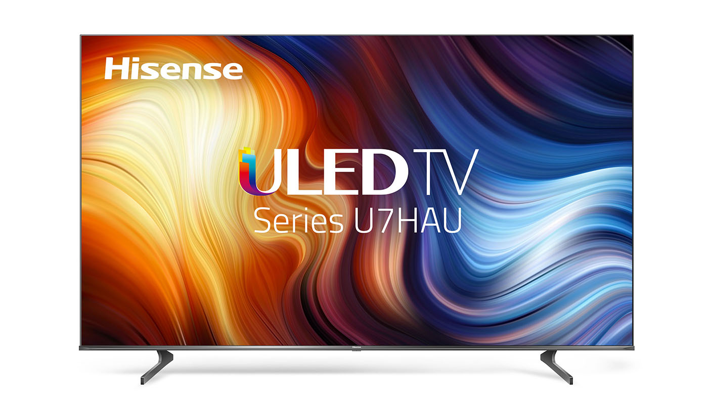  Hisense ULED Premium U7H QLED Series 85-inch Class Quantum Dot  Google 4K Smart TV (85U7H, 2022 Model),Black : Electronics