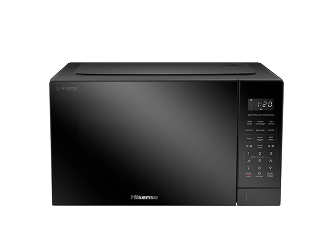 34L 1100W Inverter Black Mirror Microwave